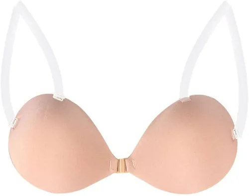 Vista 6 de LITTLEMISSY - Funda de silicona adhesiva impermeable invisible para mujer, sin tirantes y sin espalda, para mujer