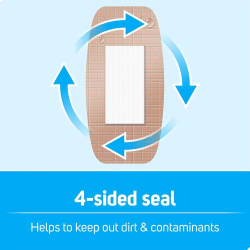 Vista 7 de Care Science Bandas adhesivas resistentes e impermeables, extra grandes, 32 CT 100% impermeables, protección resistente, ayuda a prevenir