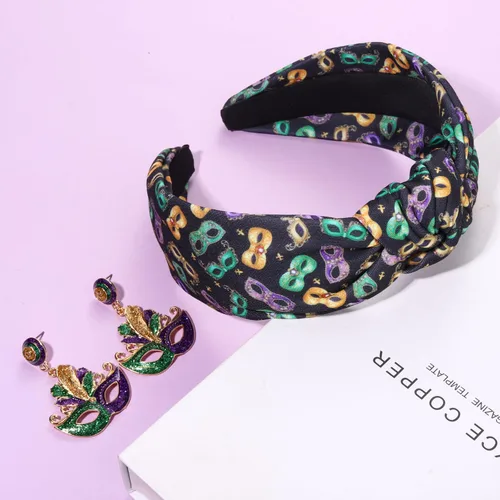 Vista 37 de YAHPERN Diadema para el día de San Valentín para mujer, colorida diadema de algodón con estampado de corazón de conversación XOXO Love, diadema