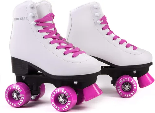 Vista 33 de Skate Gear Patines de Ruedas Retro de Diseño Cuádruple