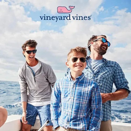 Vista 7 de vineyard vines Kids' Long Sleeve Vintage Whale Pocket T-Shirt