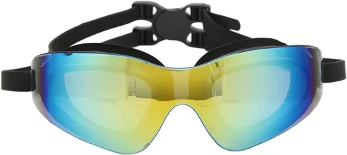 Vista 7 de GLOGLOW Gafas de natación, gafas de natación de gran angular para natatorio