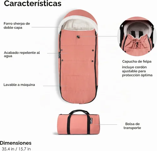 Vista 4 de Babyzen YOYO Saco para pies