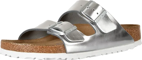 Vista 125 de Birkenstock Sandalias unisex Arizona con plantilla suave para adultos Negro (black Oiled Leather)