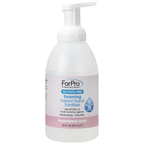 Vista 13 de ForPro - Desinfectante instantáneo de manos espumoso sin alcohol, hidratante y sin colorantes, aroma a menta y pepino, 1.7 onzas líquidas