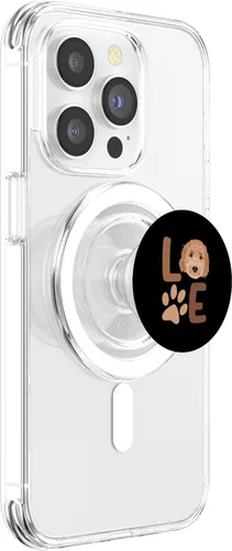 Vista 3 de Love Cockapoo Lover Cockapoo Owner Cockapoo Girl PopSockets MagSafe PopGrip para iPhone