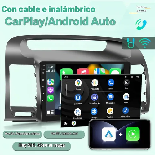 Vista 4 de [2G+64G] Radio de coche Android para Toyota Camry 2000-2006