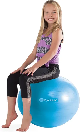 Vista 4 de Pelota de equilibrio - Pelota de yoga para estabilidad y ejercicio, asiento flexible alternativo para niños activos en el hogar o en el aula