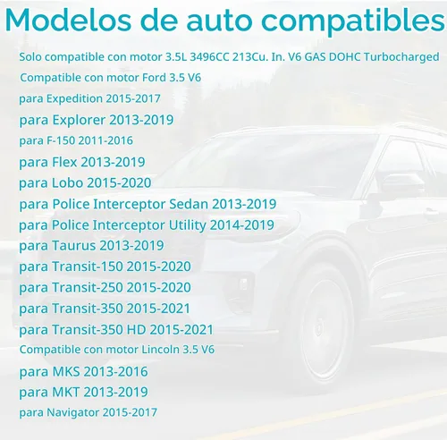 Vista 2 de MAMIKO Arnés de Conector Pigtail de Bobina de Encendido CU2Z-14S411-AFA para Ford Expedition F150 Explorer Flex Lobo Taurus Transit-150 Transit-250