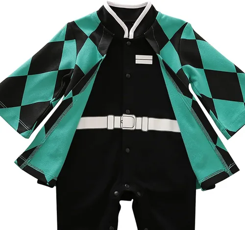 Vista 3 de Enterizo de anime de algodón para niños y niñas ropa de bebé