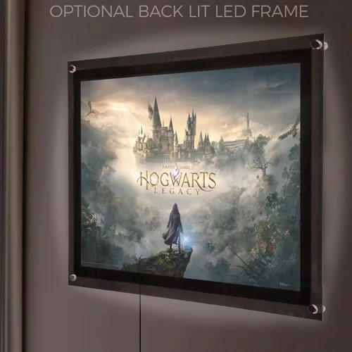 Vista 7 de MIGHTYPRINT Hogwarts Legacy - Obra de arte oficial – Mundo mágico de Harry Potter – Arte de pared duradero de 17 x 24 pulgadas – No hecho de papel