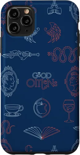 Vista 13 de iPhone 16 Good Omens - Funda Símbolos