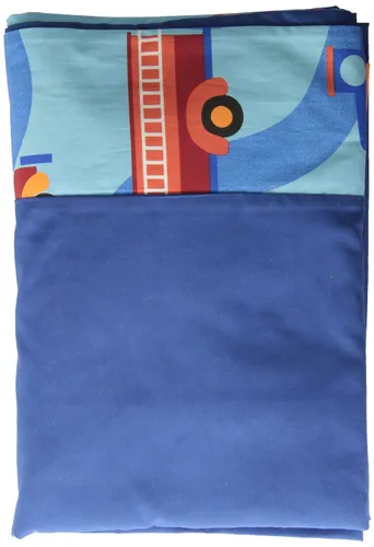Vista 2 de Juego de sábanas/fundas de almohada individuales, niños como camiones