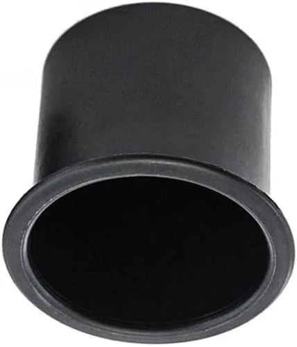 Vista 4 de Paquete de 3 soportes de repuesto para latas de bebidas empotradas de plástico, color negro, para barco, automóvil, caravana, caravana, remolque