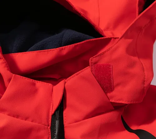 Vista 4 de LOKTARC Chubasquero para niños y niñas, ligero, impermeable, con capucha, rompevientos