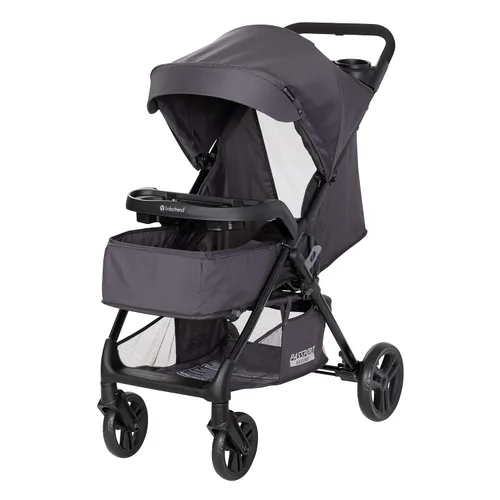 Vista 2 de Baby Trend Passport® Carrito con Silla de Paseo, Cielo Plateado plateado (Silver Sky)