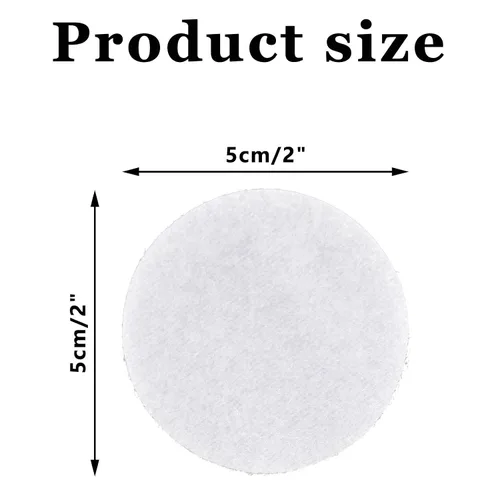 Vista 3 de Tiras de cinta autoadhesiva redondas de puntos grandes de 2 pulgadas, cinta adhesiva de montaje de doble cara, impermeable, para el hogar, oficina