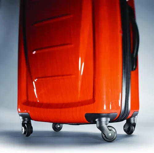 Vista 3 de Samsonite Winfield 2 - Equipaje rígido con ruedas giratorias, Naranja