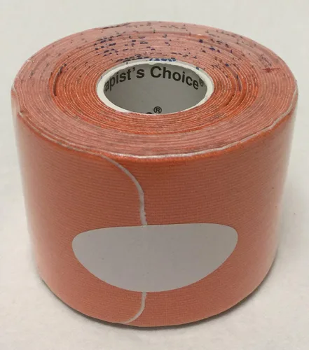 Vista 5 de Therapist's Choice® Rollo precortado de cinta de kinesiología (beige)