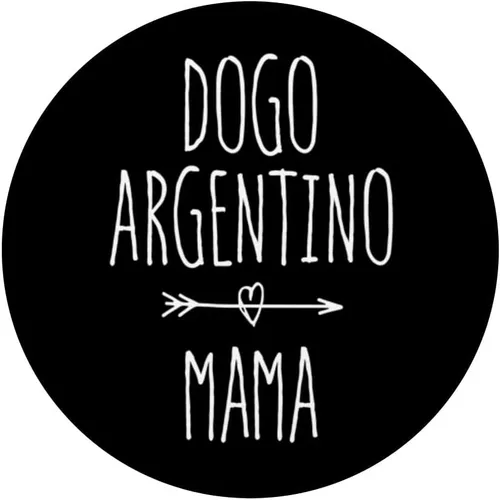 Vista 3 de Dogo Argentino Mom Cute Dogo Argentino Dog Mama PopSockets Swappable PopGrip