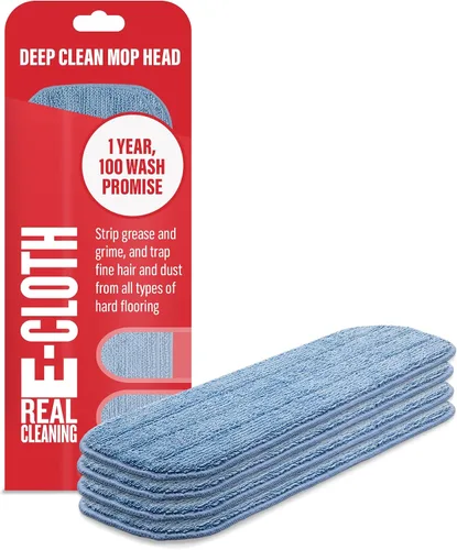 Vista 12 de E-Cloth - Trapeador de limpieza profunda duradero de microfibra húmeda - Usa con sólo agua para limpieza de suelos sin químicos, Paquete de 1