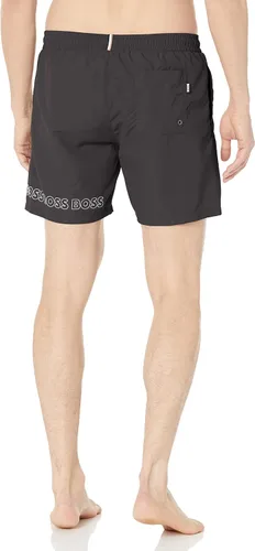 Vista 2 de BOSS Traje de baño con logotipo vertical estándar para hombre