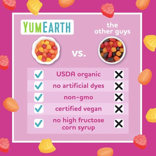 Vista 3 de YumEarth - Botana orgánica de frutas tropicales