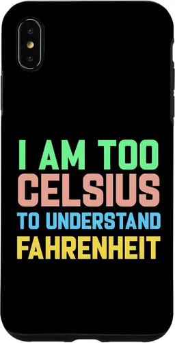 Vista 11 de Funda para iPhone 16 con texto "I am Too Celsius To Understand Fahrenheit
