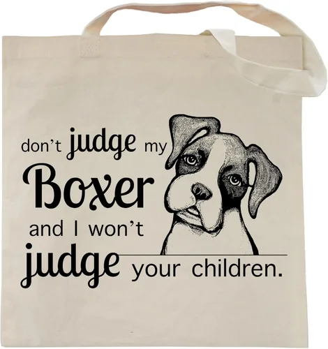 Vista 23 de Pet Studio Art Bolso tote Don't Judge My Dog