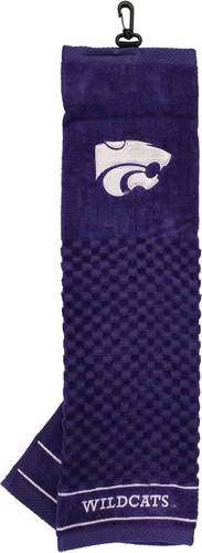 Vista 24 de Team Golf NCAA Texas A&M Aggies Toalla de golf bordada, diseño a cuadros y logotipo bordado