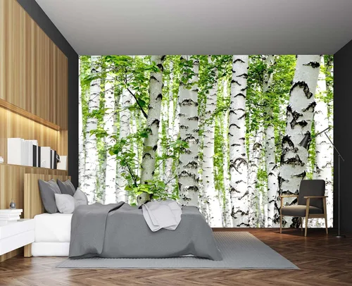 Vista 16 de Mural de pared - Papel pintado 3D de decoración, nubes rosas, 155" x 103" (no autoadhesivo)