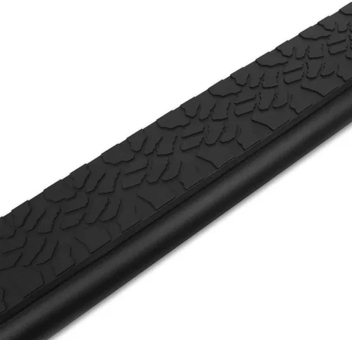Vista 2 de Raptor Series Estribos - Estribos de 5 pulgadas de aluminio negro compatibles con Super Cab 15-26 F-150 17-26 F-260/F-350 Super Duty