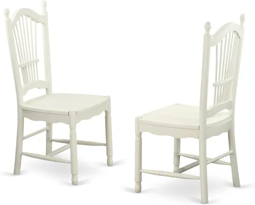 Vista 3 de HomeStock Baroque Brilliance - Juego de mesa de comedor de 5 piezas, incluye una mesa de cocina cuadrada y 4 sillas de comedor, 36 x 36 pulgadas