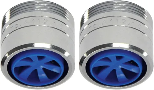 Vista 16 de Danco 10485 Aireador de grifo de ahorro de agua extra de doble rosca, verde, 1.0 GPM, cromado