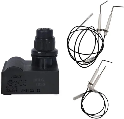 Vista 13 de Encendedor de botón de batería AAA universal de 2 salidas para parrilla de gas Se adapta a Charbroil, Kenmore, Broil King, Grillmate y más.
