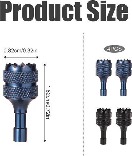 Vista 2 de 3 Pro/4 Pro Control Sticks, 4 joysticks desmontables de aleación de aluminio para DJI Mini 3/Mini 3 Pro/Mini 4 Pro/Air 3/Mavic 3 Pro RC y RC 2