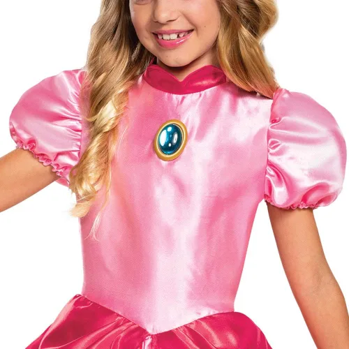 Vista 5 de Vestido de disfraz de princesa melocotón