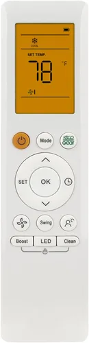 Vista 5 de RG10A-BGEF Reemplazo de CA remoto compatible con Midea/Carrier/SystemAir A