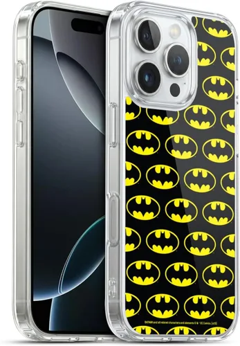 Vista 397 de Head Case Designs Funda de gel con licencia oficial de Batman DC Comics Bat Signal Logos [protección de grado militar] compatible con Apple iPhone 7