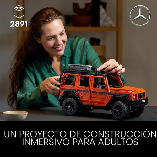 Vista 2 de LEGO Technic Mercedes-Benz G 500 Professional Line - Juego de construcción de Mercedes G-Wagon para adultos, mayores de 18 años, regalo
