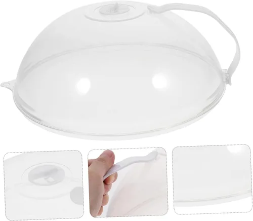 Vista 7 de Cabilock Cubierta para placa de microondas, cubierta para salpicaduras de microondas, cubierta de alimentos, tapa protectora de salpicaduras