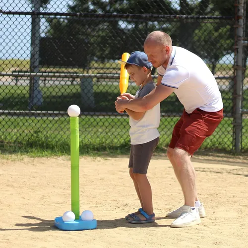 Vista 8 de Liberry Juguetes para niños de 2, 3, 4, 5 años, regalo de Navidad, cumpleaños, juego de golf y juego de pelota en T ajustable para niños y niños