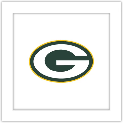 Vista 12 de Trends International Gallery Pops NFL Green Bay Packers - Arte de pared de marca primaria, versión enmarcada negra, 12 x 12 pulgadas