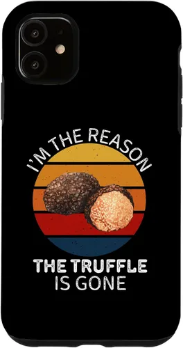 Vista 8 de Vintage I'm The Reason Truffle is Gone Food Lover Case for iPhone 16