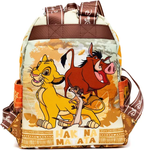 Vista 4 de Wondapop Mochila de nailon Lion King de 13", Rey León, Mochilas Tradicionales