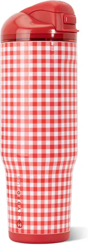 Vista 62 de HydroJug Ease2o - Botella de agua aislada de 24 onzas, tapa con popote y Duna