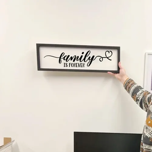 Vista 4 de Plantillas de palabras para pintar en madera, lienzo, tela, reutilizables, plantillas de bienvenida para granja, plantillas de arte inspiradoras