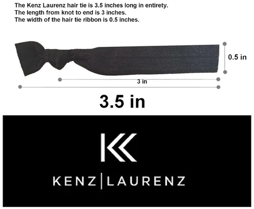 Vista 5 de 100 cintas elásticas para cabello de Kenz Laurenz