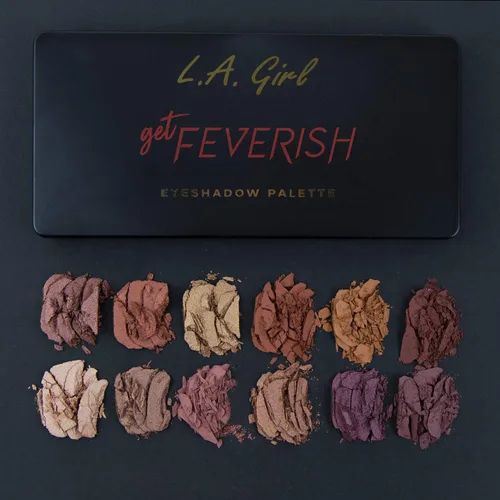 Vista 5 de Paleta de sombras de ojos L.A. Girl Fanatic, Get Feverish GES415