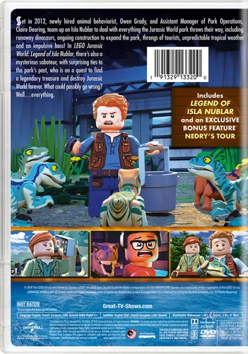 Vista 2 de LEGO Jurassic World Legend of Isla Nublar DVD